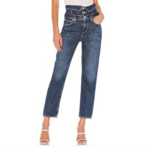 NWOT agolde Hanna corset Jean